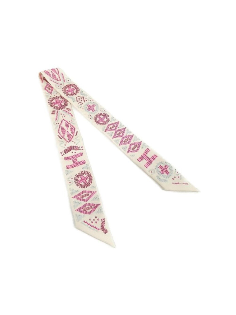 Hermes Kelly en Perles Twilly Scarf